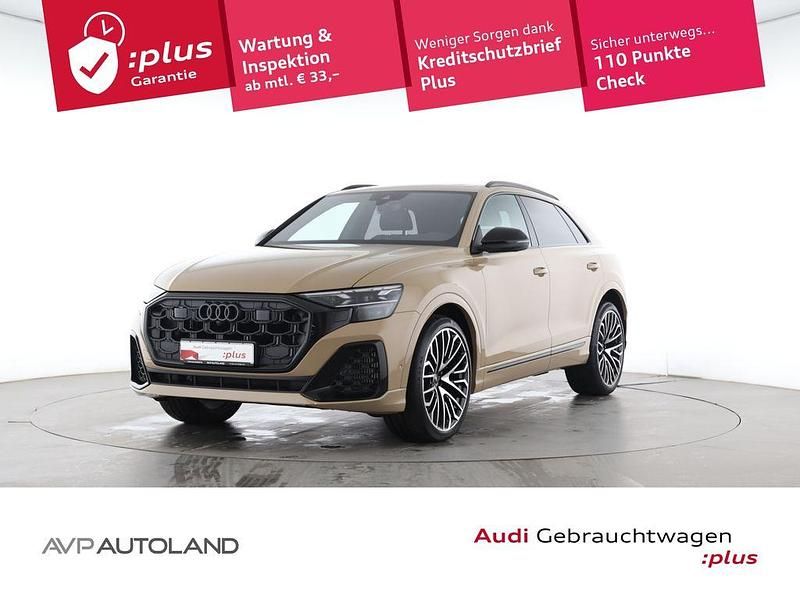 Sakhirgold metallic Gebraucht 2025 Audi SQ8 Ambiente SUV | 107.480 € (Fairer Preis) - Bild 1/4