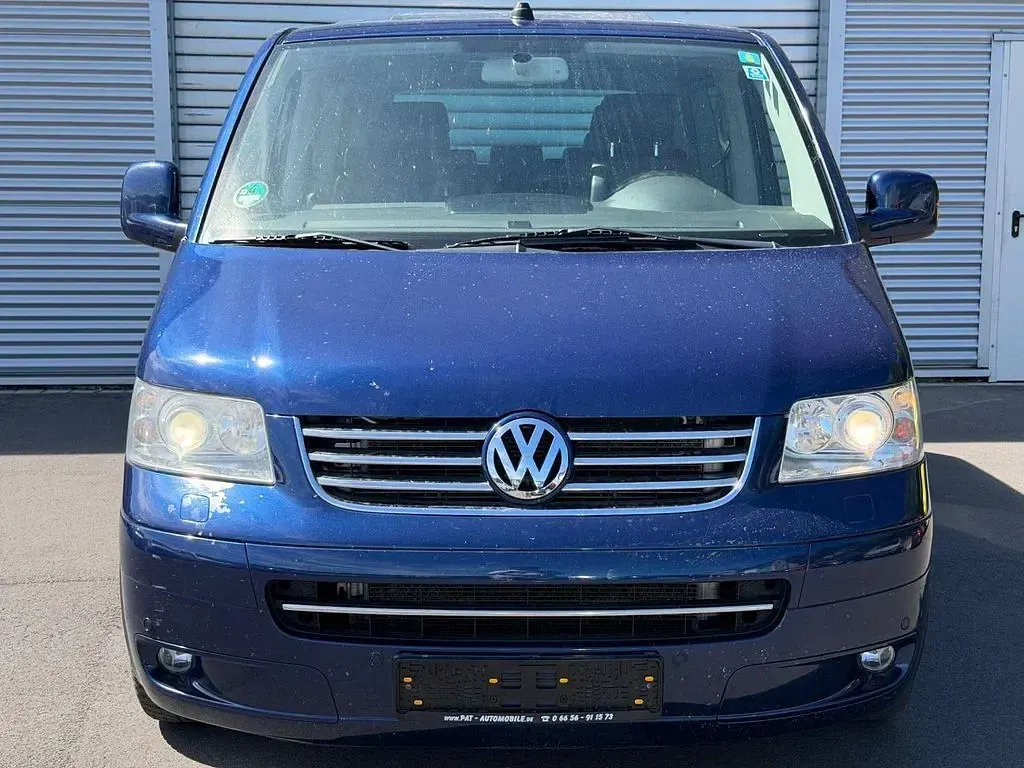 Gebraucht VW Multivan Highline 174 PS (127 kW) 2008 Blau Van / Kleinbus
