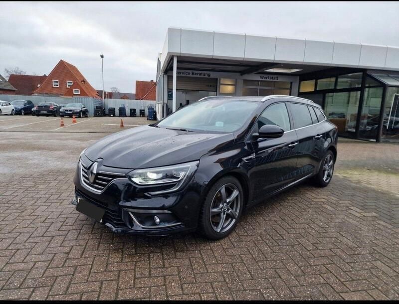 Schwarz Gebraucht 2018 Renault Mégane GrandTour Symphony Kombi | 15.500 € (Fairer Preis) - Bild 1/4