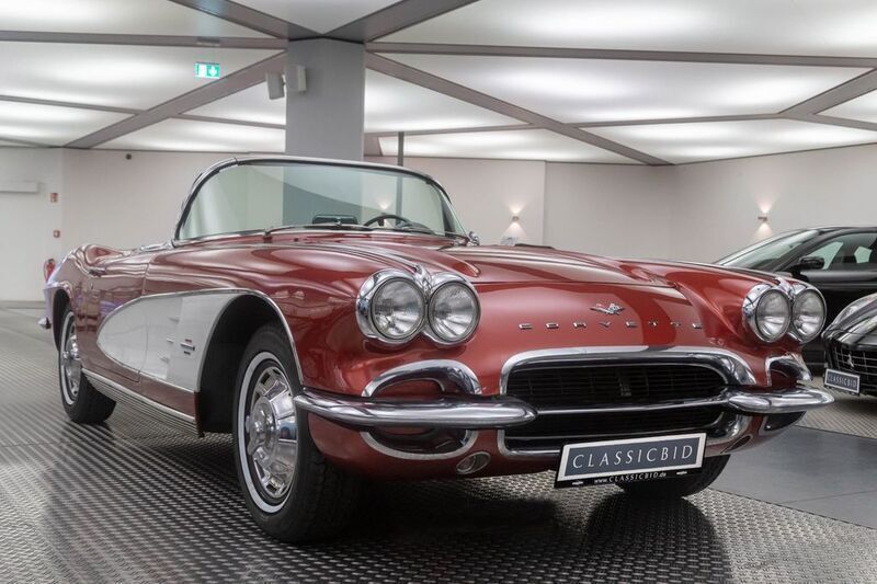 Gebraucht Corvette C1 165 PS (121 kW) 1961 Roman red met  weiss Cabrio