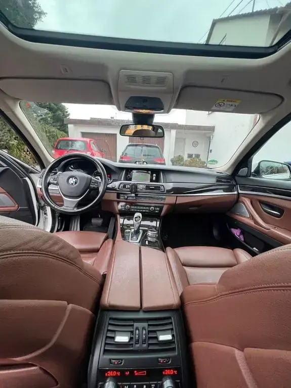 Gebraucht BMW 535 Luxury Line 313 PS (230 kW) 2014 Weiß Kombi