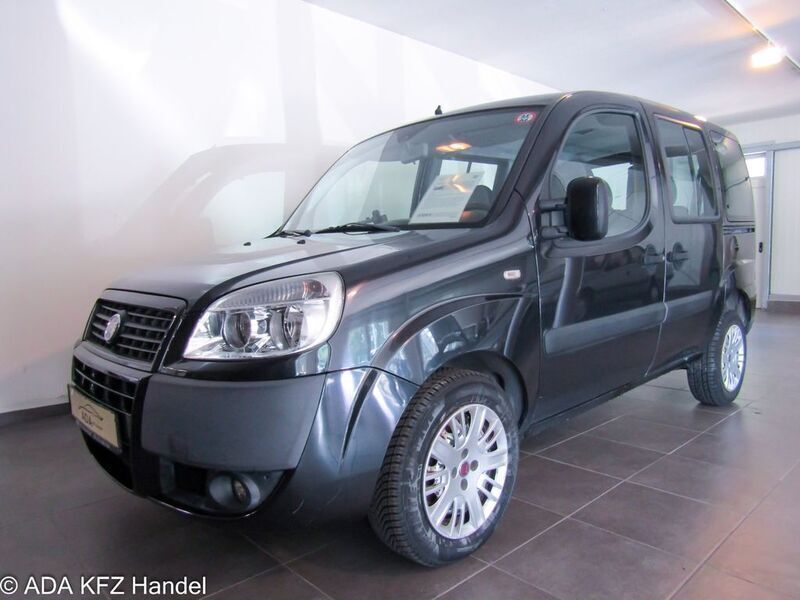 Schwarz Gebraucht 2008 Fiat Doblò Dynamic Van / Kleinbus | 4.799 € (Etwas zu teuer) - Bild 1/4