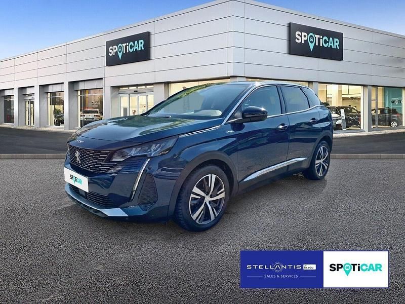 Blau Gebraucht 2022 Peugeot 3008 Allure SUV | 20.980 € (Superpreis) - Bild 1/4