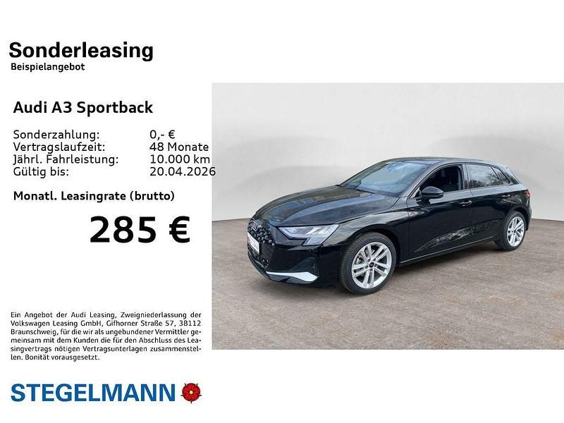 Gebraucht Audi A3 Advanced 150 PS (110 kW) 2025 Schwarz Limousine