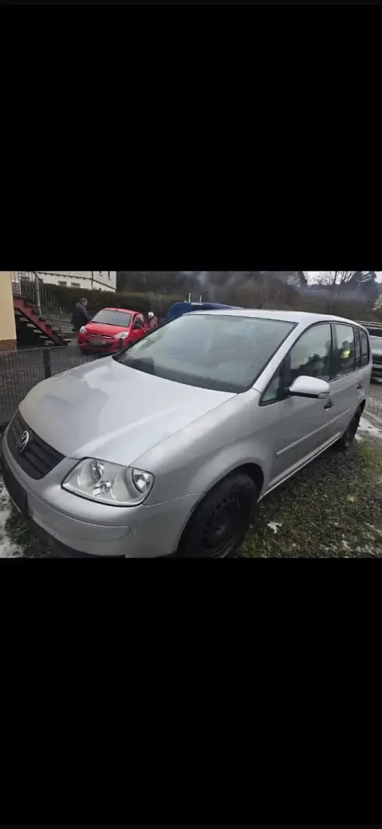 Gebraucht VW Touran 101 PS (74 kW) 2005 Silber Van / Kleinbus