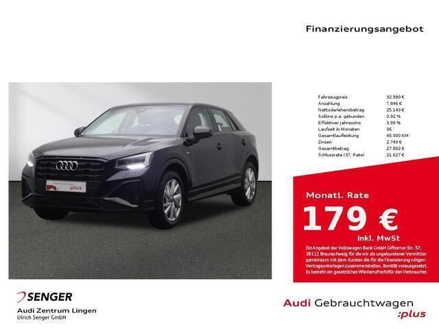 Mythosschwarz metallic Gebraucht 2024 Audi Q2 S-Line SUV | 34.480 € (Teuer) - Bild 1/4