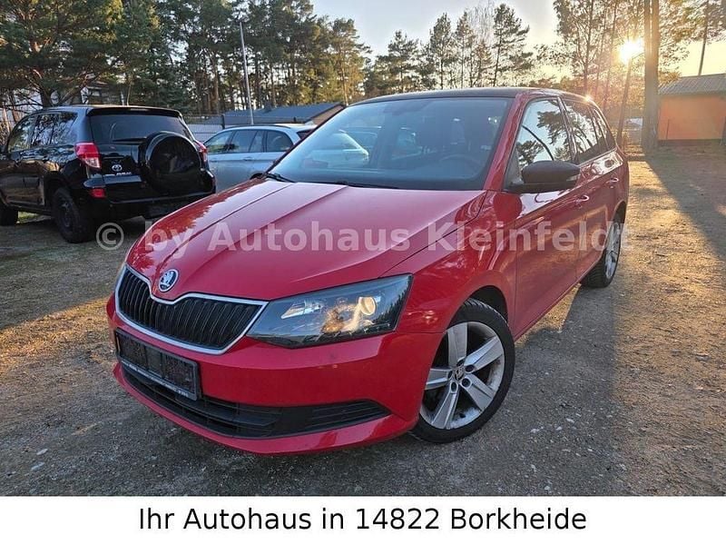 Gebraucht Skoda Fabia Ambition 90 PS (66 kW) 2015 Rot Kombi
