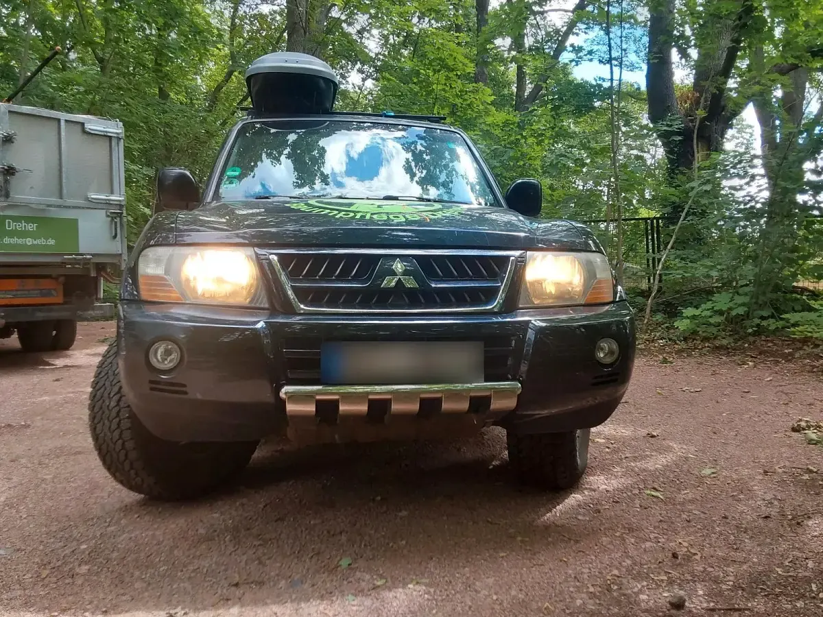 Gebraucht Mitsubishi Pajero 160 PS (117 kW) 2006 Schwarz SUV