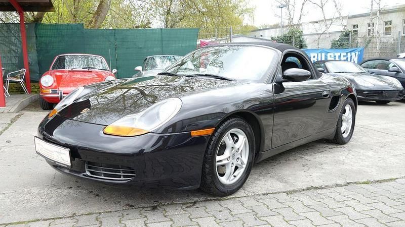 Gebraucht Porsche Boxster 204 PS (150 kW) 1998 Schwarz Cabrio