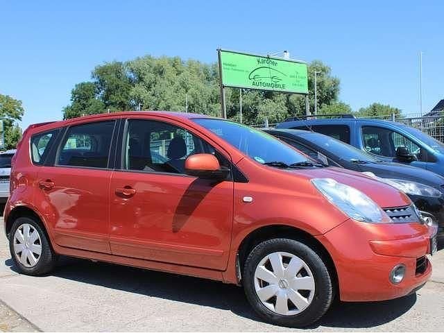 Gebraucht Nissan Note Acenta 110 PS (80 kW) 2008 Orange (m) Van / Kleinbus