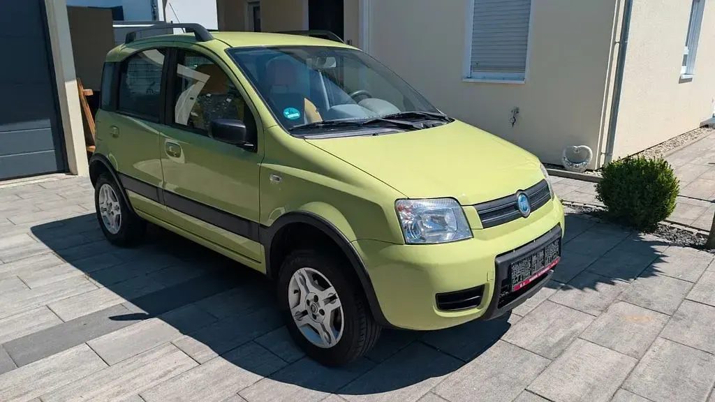 Gebraucht Fiat Panda 4x4 Climbing 60 PS (44 kW) 2005 Grün Kleinwagen
