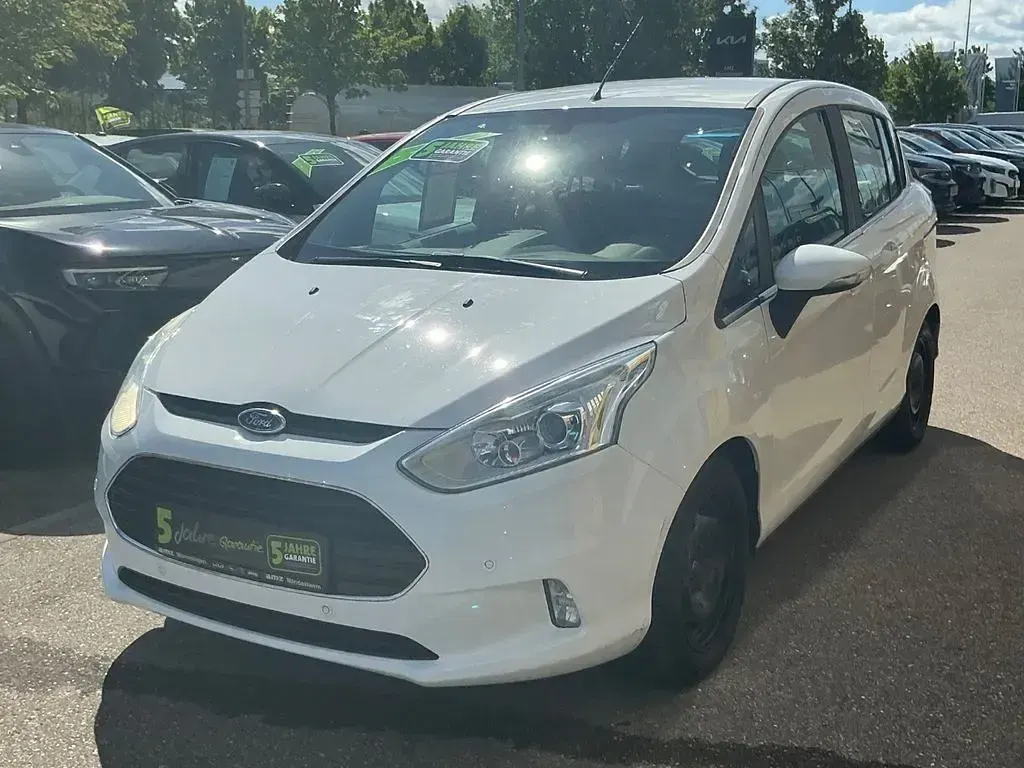 Gebraucht Ford B-MAX Titanium 101 PS (74 kW) 2017 Weiß Van / Kleinbus