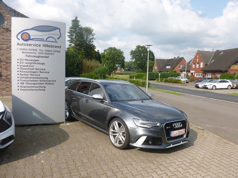 Daytonagrau perleffekt Gebraucht 2015 Audi RS6 Sport Kombi | 48.899 € (Fairer Preis) - Bild 1/4