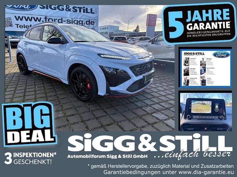 Sonic blue Gebraucht 2021 Hyundai Kona N Performance SUV | 26.490 € (Fairer Preis) - Bild 1/3