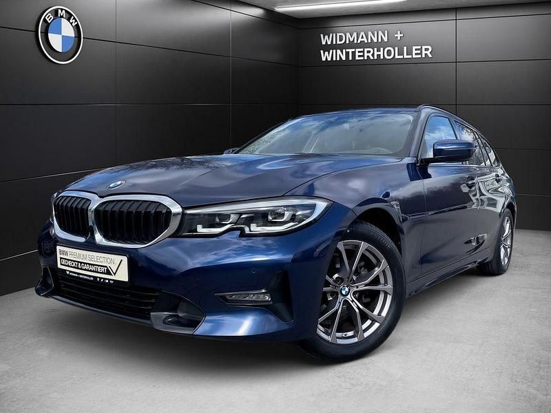 Gebraucht BMW 318 Shadowline 150 PS (110 kW) 2021 Blau Kombi
