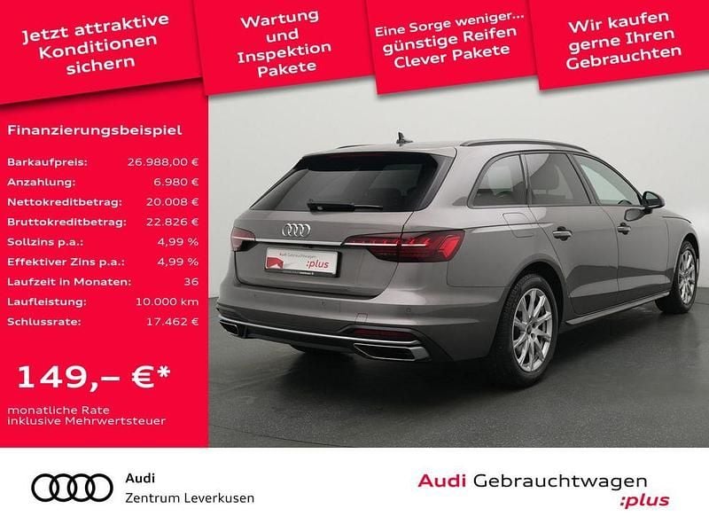 Second-hand Audi A4 Advanced 150 CP (110 kW) 2022 Gri Break