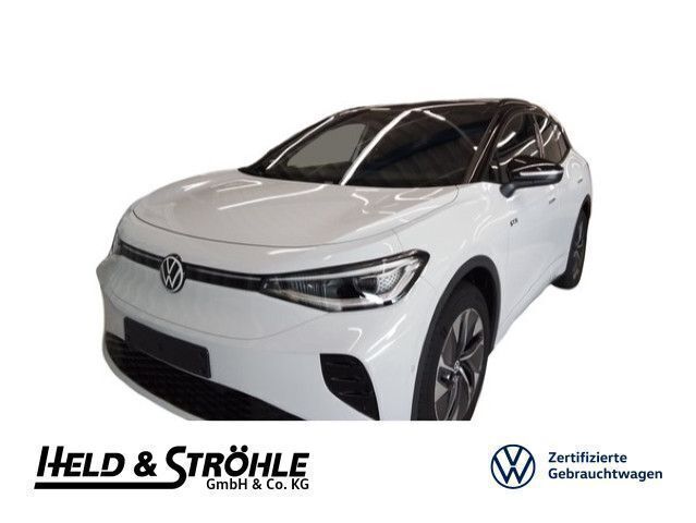 Gletscherweiß metallic / dach schwarz Gebraucht 2024 VW ID.4 GTX SUV | 46.990 € (Superpreis) - Bild 1/3