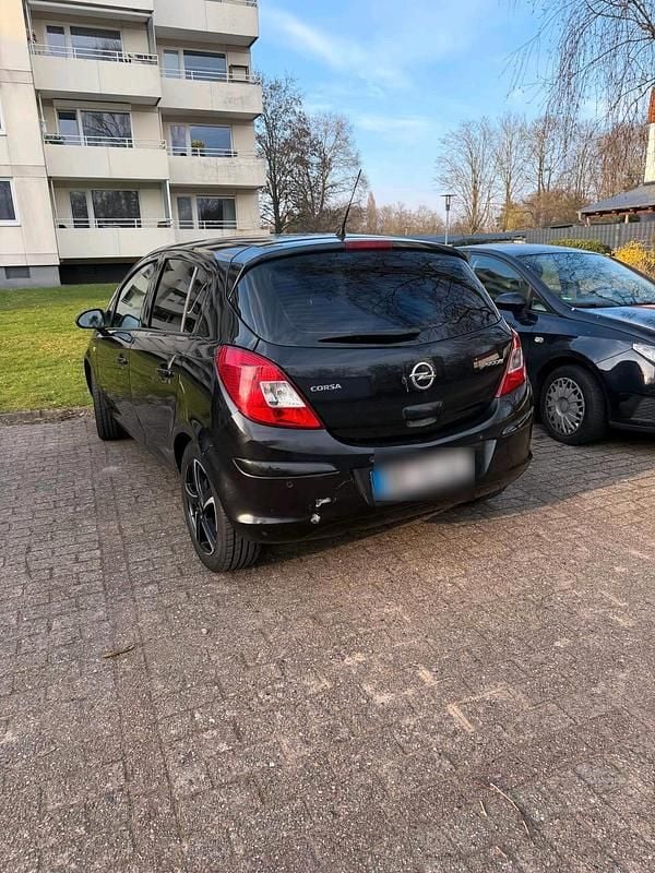 Gebraucht Opel Corsa 86 PS (63 kW) 2012 Schwarz Kleinwagen