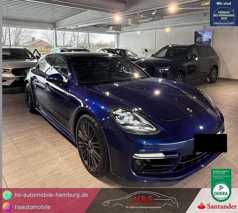 Gebraucht Porsche Panamera S E-Hybrid Platinum Edition 462 PS (339 kW) 2023 Blau Limousine