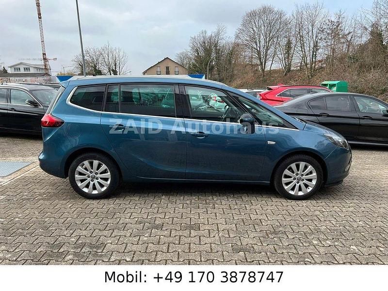 Gebraucht Opel Zafira Tourer Innovation 140 PS (102 kW) 2014 Blau Van / Kleinbus