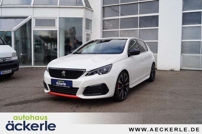 Lack weiss perlglänzend/ lacki Gebraucht 2019 Peugeot 308 GTi Limousine | 18.690 € (Fairer Preis) - Bild 1/4