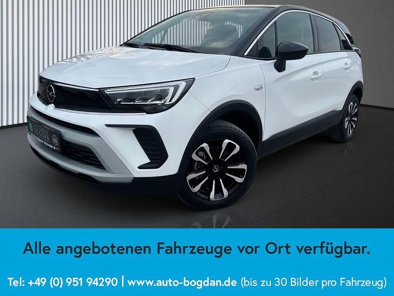 Gebraucht Opel Crossland Elegance 110 PS (80 kW) 2024 Weiß /schwarz SUV