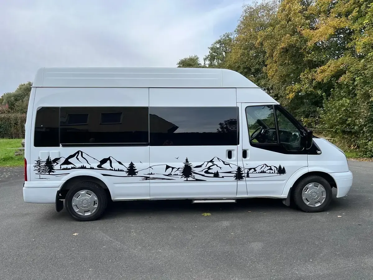 Gebraucht Ford Transit 101 PS (74 kW) 2012 Weiß Van