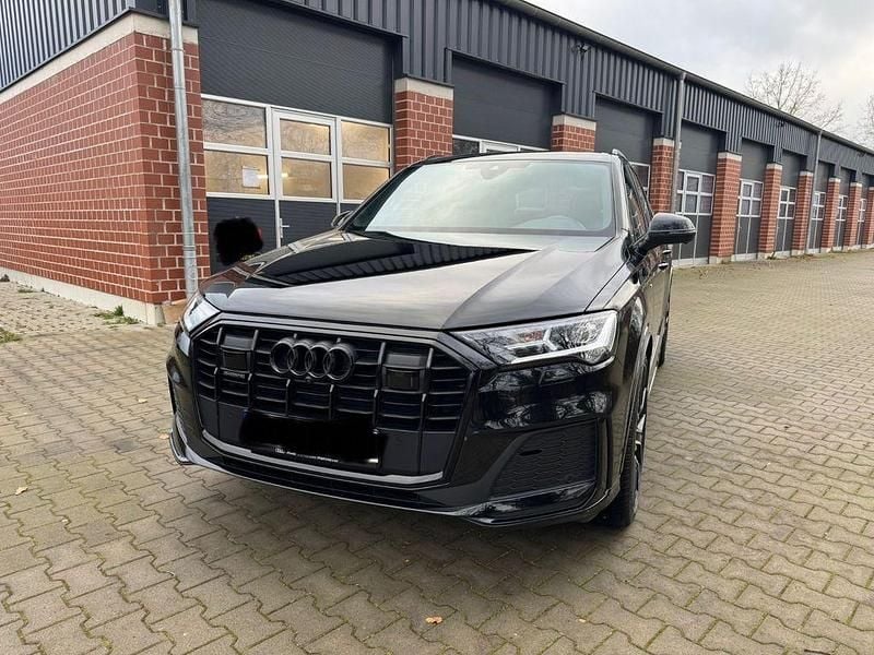 Schwarz Gebraucht 2022 Audi Q7 S-Line SUV | 65.000 € (Teuer) - Bild 1/4