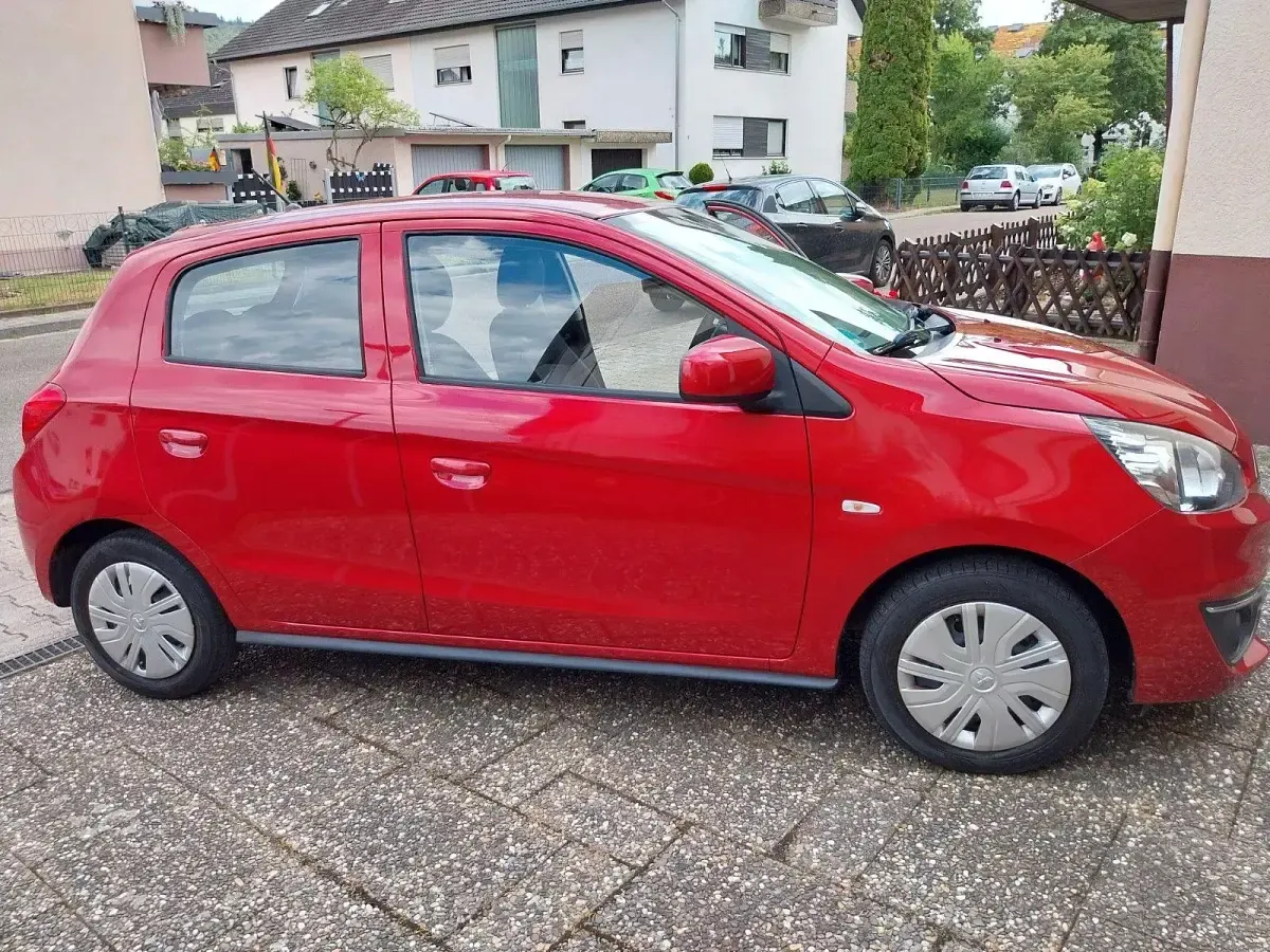 Gebraucht Mitsubishi Space Star Active 71 PS (52 kW) 2019 Rot Kleinwagen