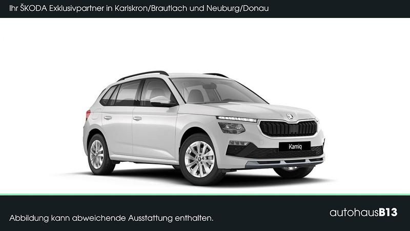 Neu Skoda Kamiq Selection 116 PS (85 kW) 2025 Moonweiß perleffekt SUV