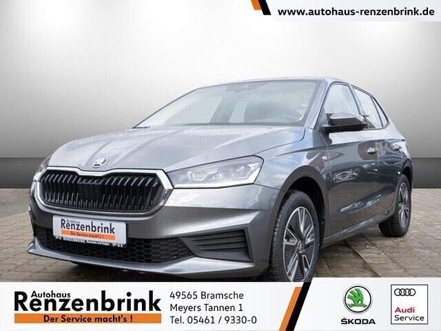 Graphite grau metallic met. graphite grau metallic met. Gebraucht 2021 Skoda Fabia Tour Kleinwagen | 17.919 € (Etwas zu teuer) - Bild 1/4