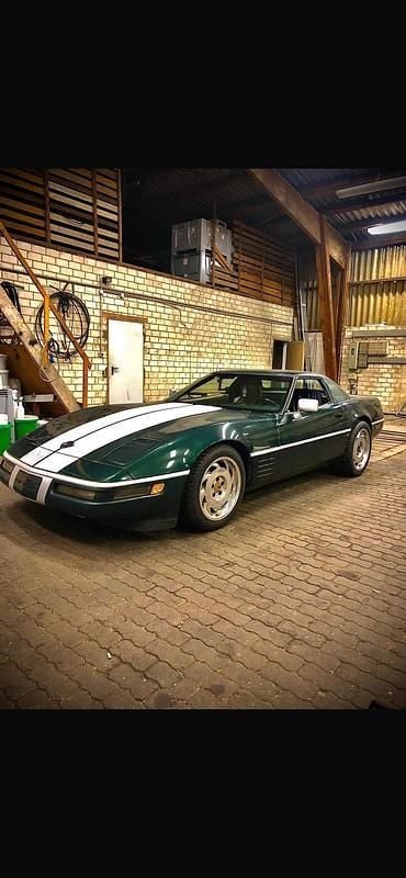 Grün Gebraucht 1992 Corvette C4 Cabrio | 11.992 € - Bild 1/4
