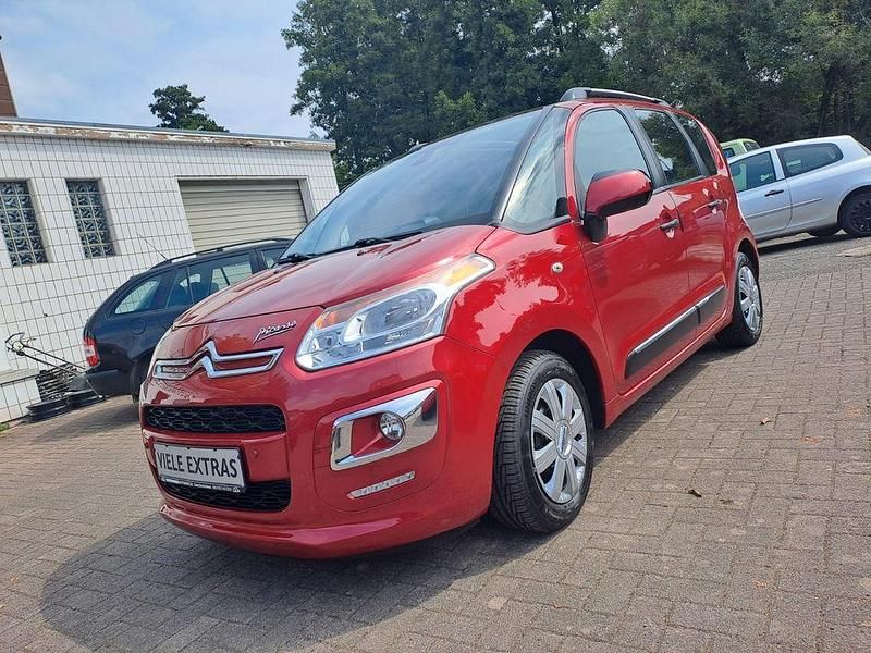 Rot Gebraucht 2013 Citroën C3 Picasso Exclusive Van / Kleinbus | 5.990 € (Fairer Preis) - Bild 1/4
