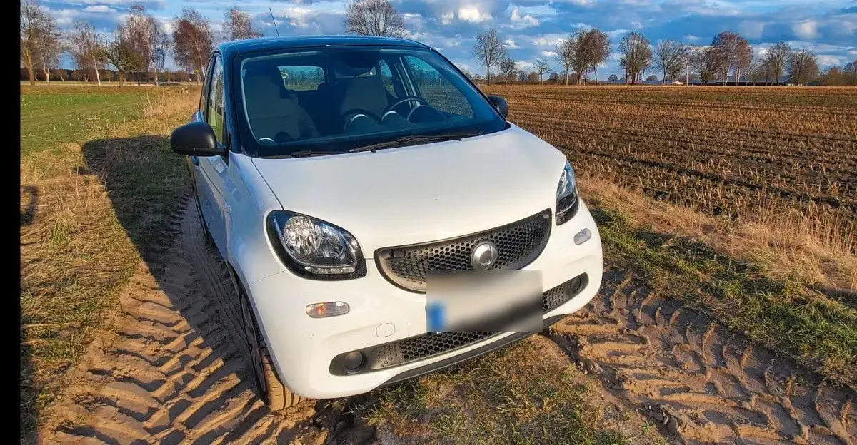 Gebraucht Smart ForFour 71 PS (52 kW) 2016 Weiß Kleinwagen