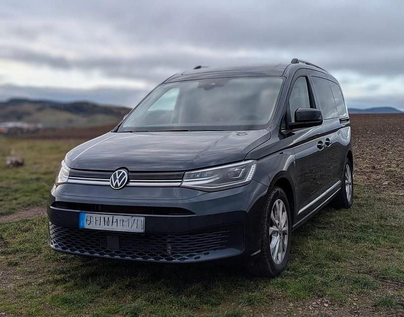 Blau Gebraucht 2021 VW Caddy Maxi Style Van / Kleinbus | 29.950 € (Superpreis) - Bild 1/4