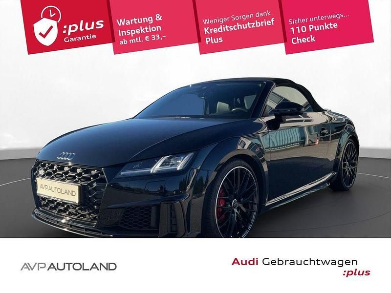 Mythosschwarz Gebraucht 2021 Audi TT Roadster S-Line Cabrio | 41.850 € (Fairer Preis) - Bild 1/4