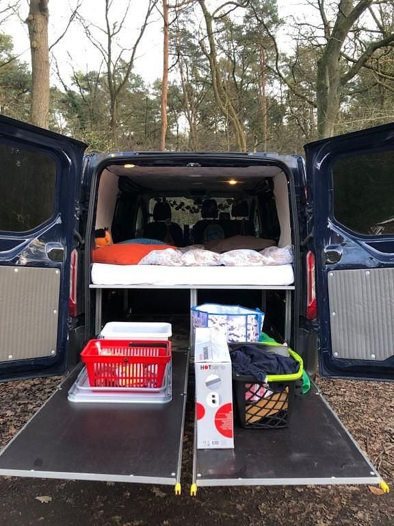 Second-hand Ford Transit Custom 125 CP (91 kW) 2013 Albastru Monovolum