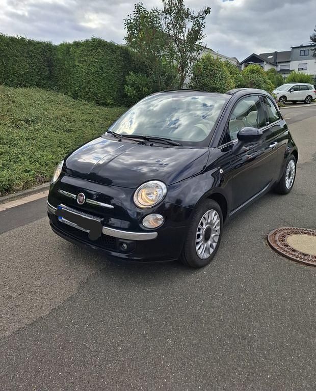 Schwarz Gebraucht 2013 Fiat 500C Cabrio | 5.800 € (Guter Preis) - Bild 1/4