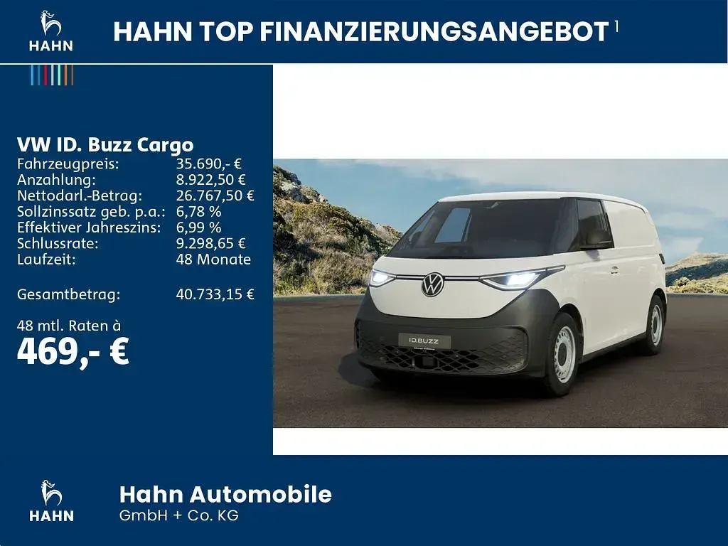 Nowe VW ID. Buzz Pure 139 kW (190 KM) 2026 Biały Minivan