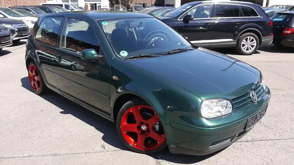 Gebraucht VW Golf III Highline 102 PS (75 kW) 1999 British racing green Limousine
