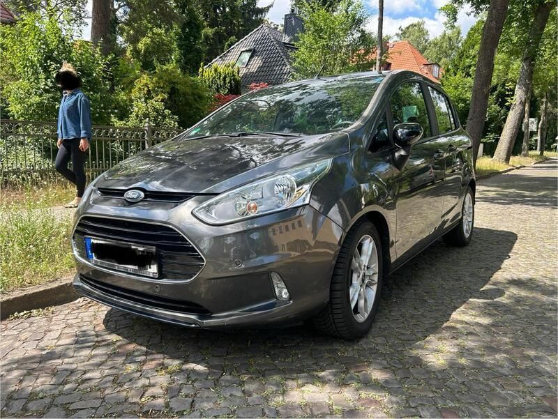 Grau Gebraucht 2017 Ford B-MAX Van / Kleinbus | 7.500 € - Bild 1/4