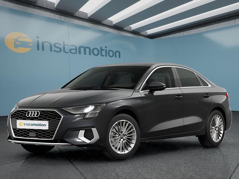Grau Gebraucht 2024 Audi A3 Limousine | 29.199 € (Superpreis) - Bild 1/4