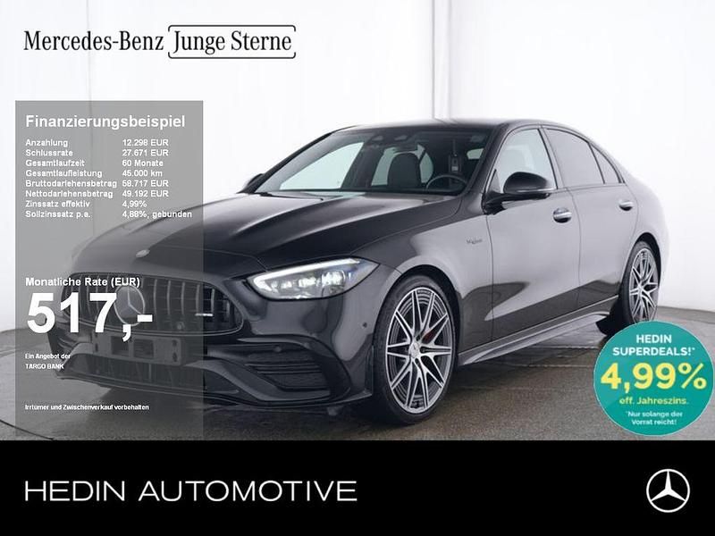 Schwarz Gebraucht 2024 Mercedes C43 AMG AMG Limousine | 61.350 € (Fairer Preis) - Bild 1/4