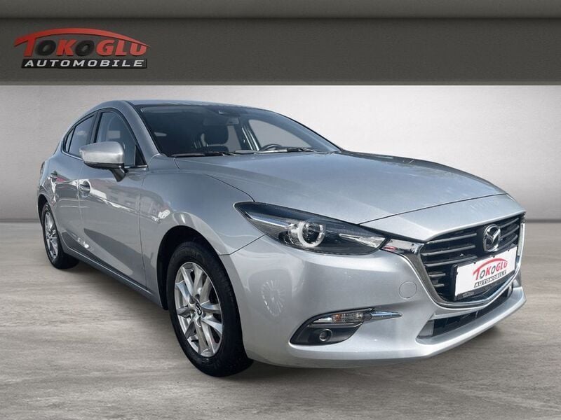 Gebraucht Mazda 3 Exclusive-Line 120 PS (88 kW) 2017 Silber Kleinwagen