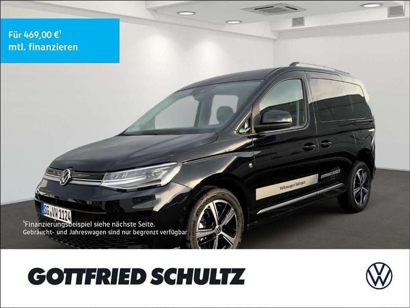 Deep black perleffekt, pearl effect Gebraucht 2024 VW Caddy Style Van / Kleinbus | 42.990 € (Guter Preis) - Bild 1/4