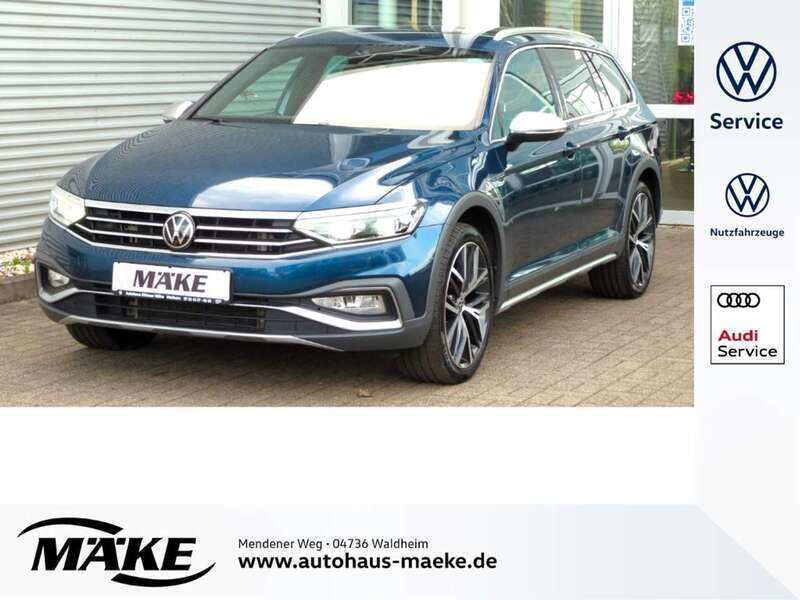 Aquamarinblau metallic Gebraucht 2023 VW Passat Alltrack Kombi | 33.750 € (Fairer Preis) - Bild 1/4