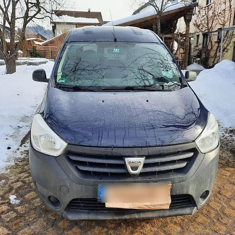 Gebraucht Dacia Dokker Ambiance 75 PS (55 kW) 2014 Blau Van / Kleinbus