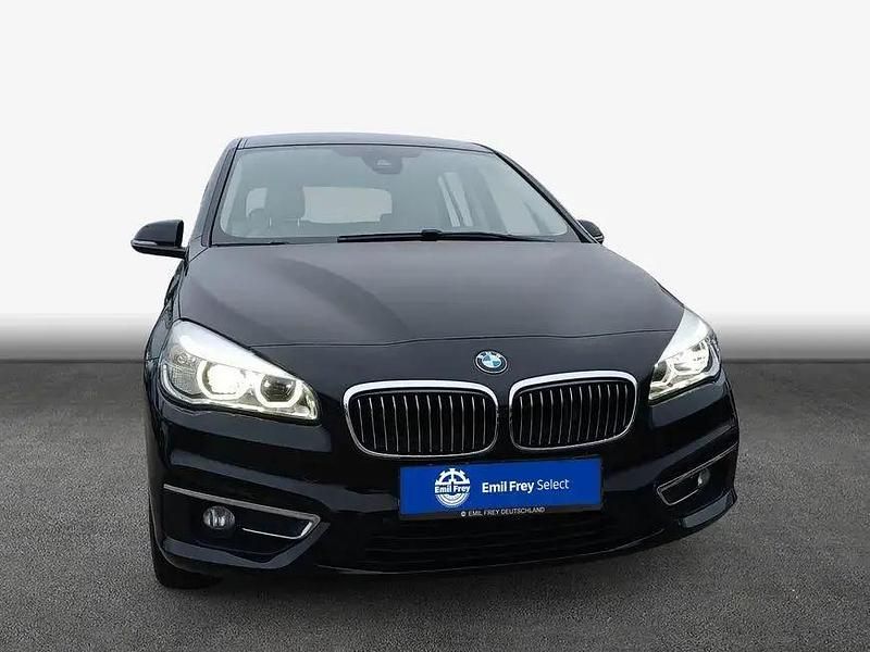 Gebraucht BMW 216 Luxury Line 102 PS (75 kW) 2018 Schwarz Kombi