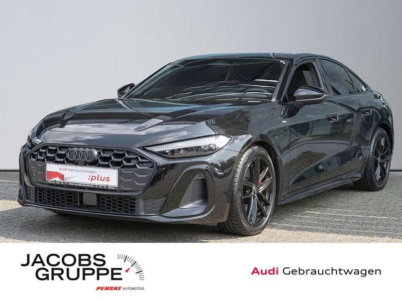 Mythosschwarz metallic Gebraucht 2025 Audi A5 Ambiente Coupé | 52.480 € (Superpreis) - Bild 1/4