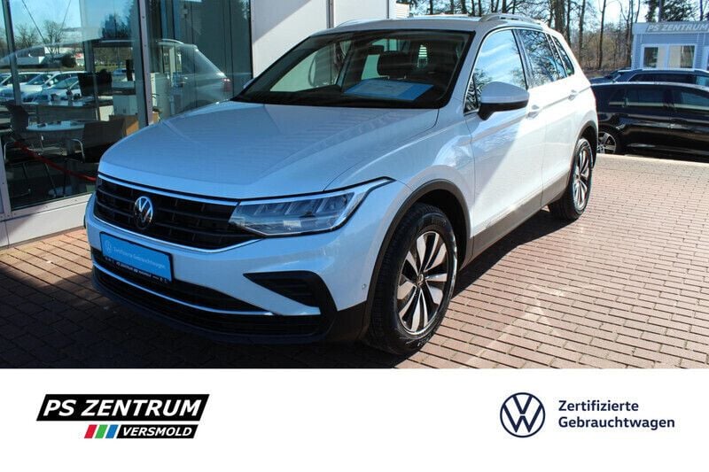 Oryxweiß perleffekt Gebraucht 2024 VW Tiguan Move SUV | 33.930 € (Superpreis) - Bild 1/4
